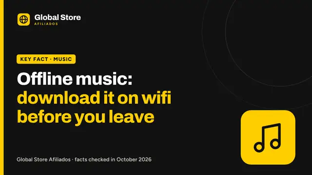 Offline music: download it on wifi before you leave. Key fact from the guide “offline music for travel”.