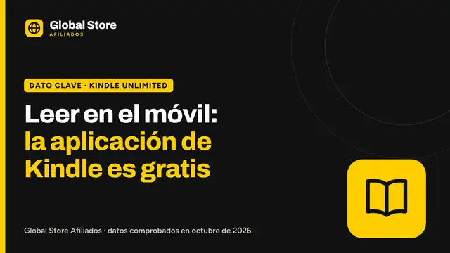 Leer en el móvil: la aplicación de Kindle es gratis. Dato clave de la guía «leer en el móvil con la aplicación de Kindle».